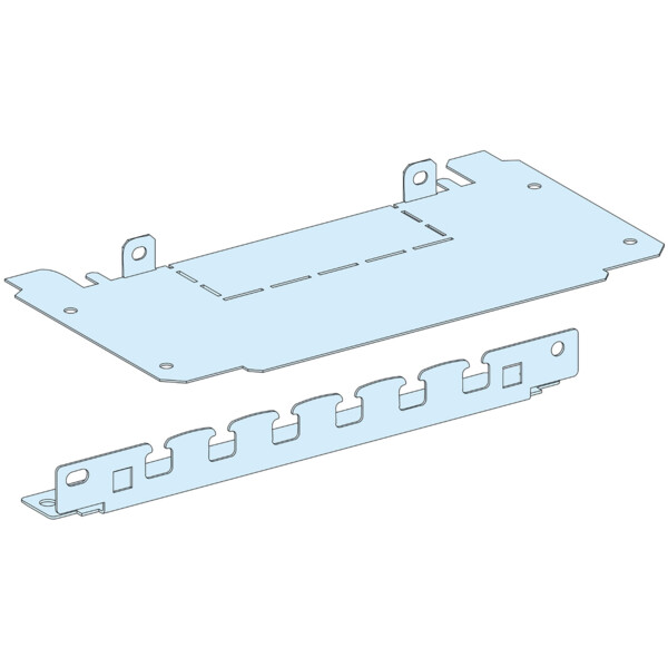 Prismaset g active - plaque passe-câbles pour socle d'armoire - l300 - Schneider Electric - LVS08888