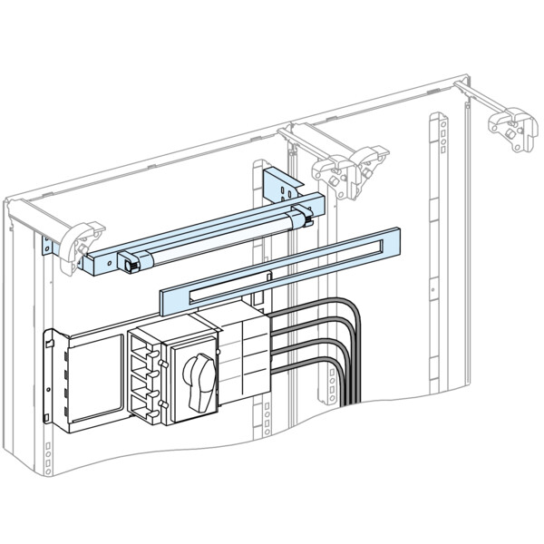 Prismaset active - eclairage de tableau - 8w - 450mm - Schneider Electric - LVS08964