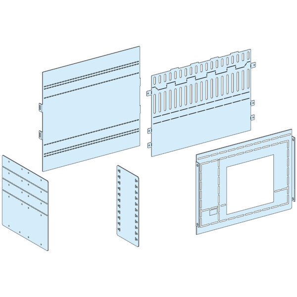 Prismaset p active - capot raccordement avant mtz2 - fixe ou débro - Schneider Electric - LVS04861
