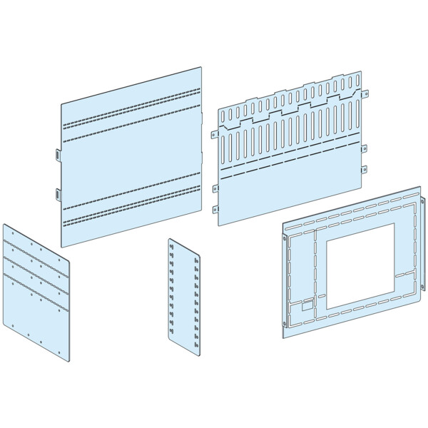Prismaset p active - capot raccordement avant mtz2 - fixe ou débro - Schneider Electric - LVS04861