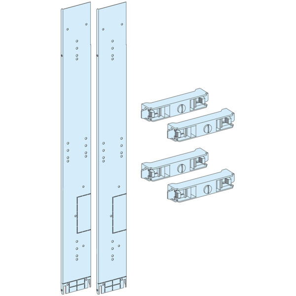 Prismaset p active - ecran face avant jdb vertical latéral - forme 2 - l150 - Schneider Electric - LVS04921