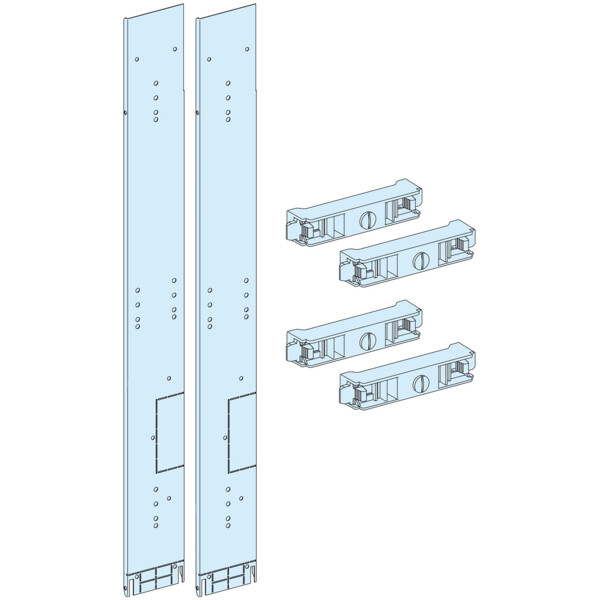 Prismaset p active - ecran face avant jdb vertical latéral - forme 2 - l150 - Schneider Electric - LVS04921