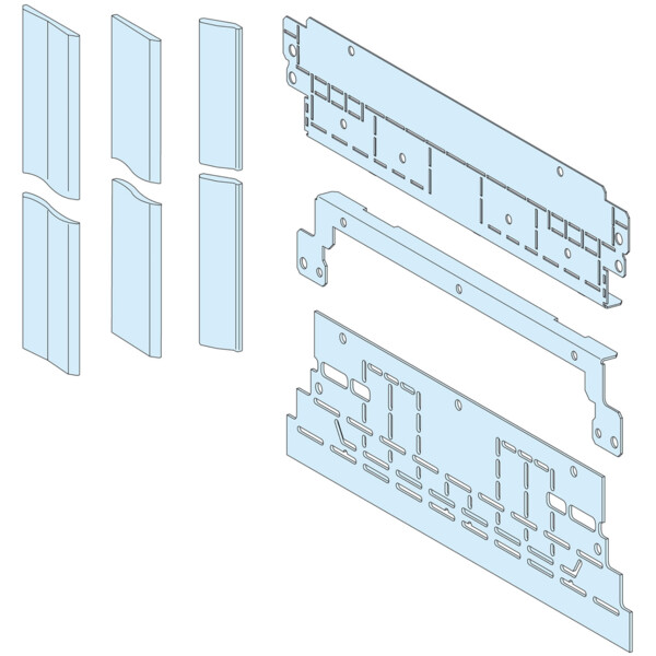 Prismaset p active - ecran lamélaire jdb vertical - uf appareillage - forme 2  - Schneider Electric - LVS04922