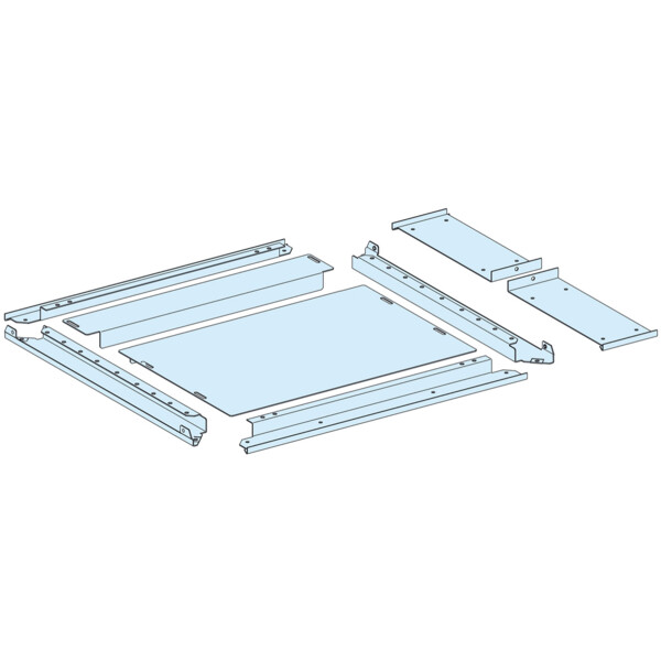 Prismaset p active - plaque passe-câbles pleine ip30 - l650+150 p600 - Schneider Electric - LVS08697