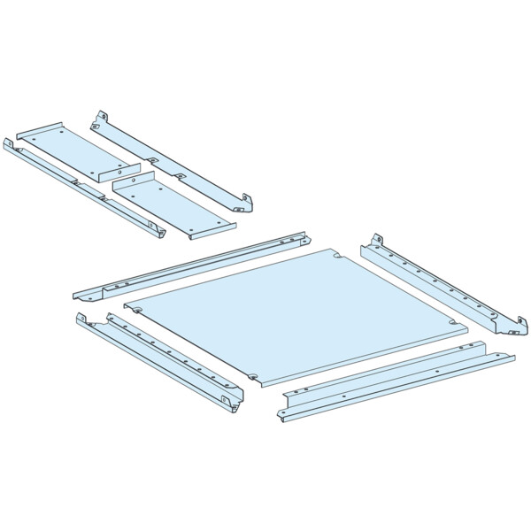 Prismaset p active - plaque passe-câbles pleine ip55 - l650+150 p600 - Schneider Electric - LVS08687