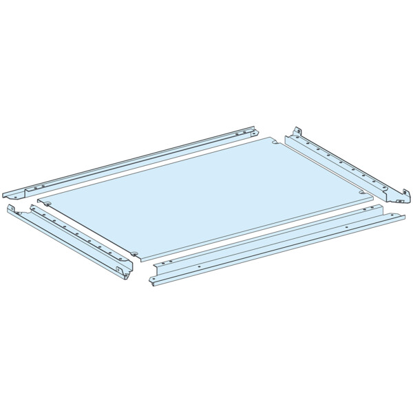 Prismaset p active - plaque passe-câbles pleine ip55 - l800 p600 - Schneider Electric - LVS08688