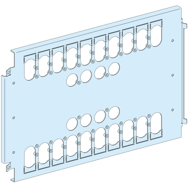 Prismaset p active - platine nsx/ins/inv400/630- vertical - cde rotative - l650 - Schneider Electric - LVS03461
