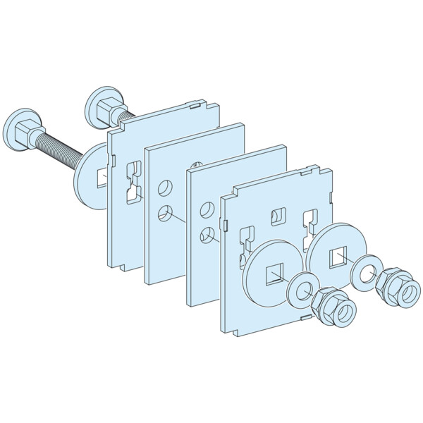 Prismaset p active - eclisse jeu de barres horizontal 80/100 mm - Schneider Electric - LVS04641