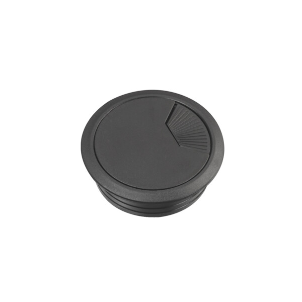 Unica system+ - œillet passe-câbles à intégrer - diamètre 60 mm - noir x2 - Schneider Electric - INS61215
