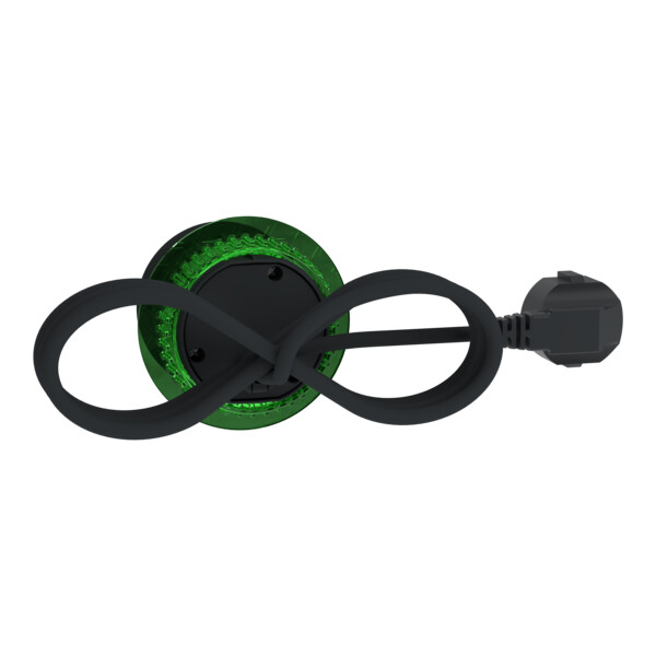 Unica system+ - bloc de prise à encastrer xs - 2p+t + usb a - câble 2m - anthra - Schneider Electric - INS44007