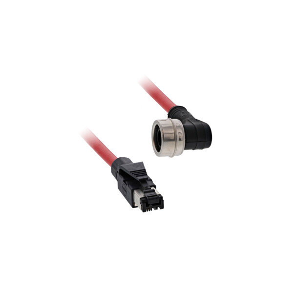 Cable sercos ilm daisycha in, rj45m12 cou - Schneider Electric - VW3E3065R100