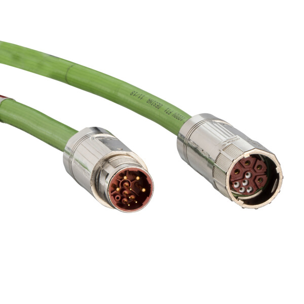 Lexium - rallonge cable omc - pour servo sh3 - 1 cable - 1.5mm² - m23 - 50m - Schneider Electric - VW3EF143R500