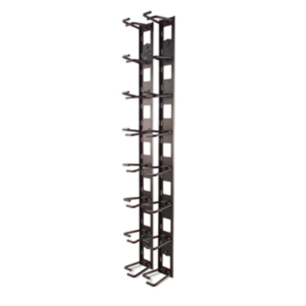 Apc Vertical Cable Organizer, 8 Cable Rings, Zero U - Schneider Electric - AR8442