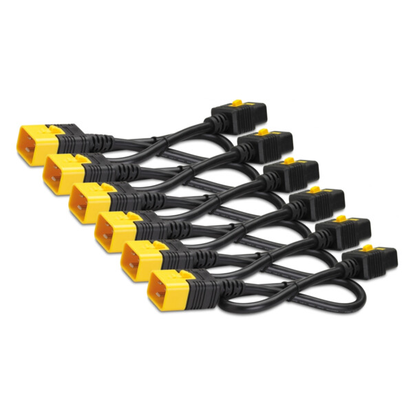 Schneider APC Power Cord Kit (6 ea), Locking, C19 to C20, 1.8m - Schneider Electric - AP8716S