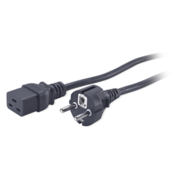 Schneider APC Power Cord, C19 to CEE/7 Schuko, 2.5m - Schneider Electric - AP9875