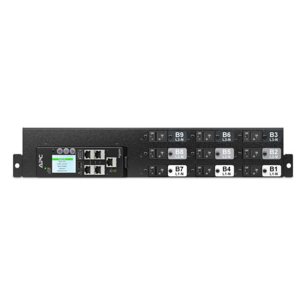 NetShelter Rack PDU Advanced 11k series, Contôlé Mesuré par prise, 2U, 3PH - Schneider Electric - APDU11454SM