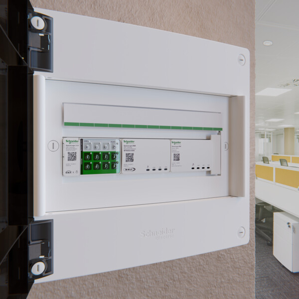 SpaceLogic KNX - DALI Broadcast Extension 4 channels/32 - Schneider Electric - MTN6825-0005