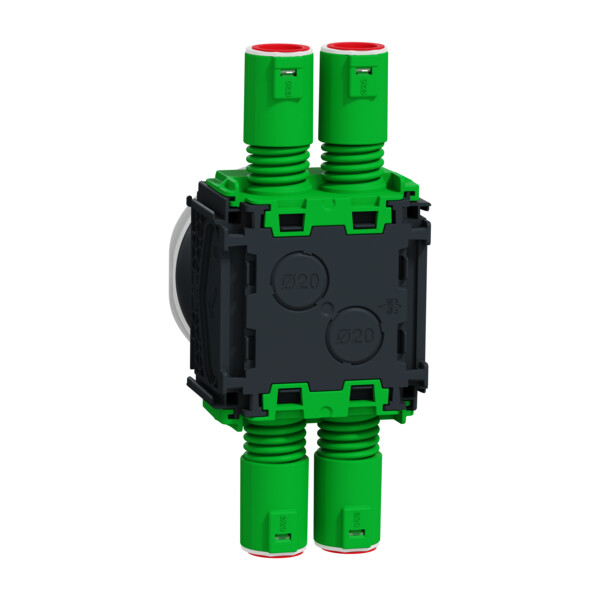 Modulo - Boîte pour incorporation béton compatible prise de sol - lot de 35 pcs - Schneider Electric - IMT80259