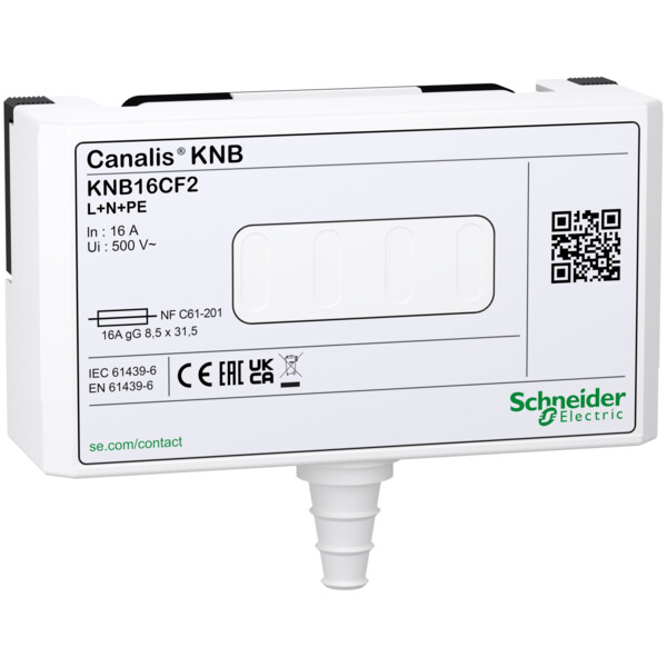 Schneider Electric Connecteur L N Pe pour Fusibles Nf - Schneider Electric - KNB16CF2