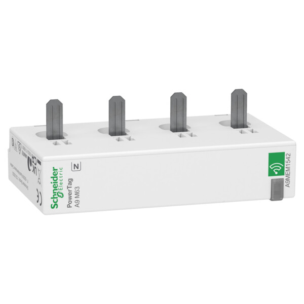 Powertag - capteur de mesure - 3p+n - radio-fréquence - 63a - aval - Schneider Electric - A9MEM1542