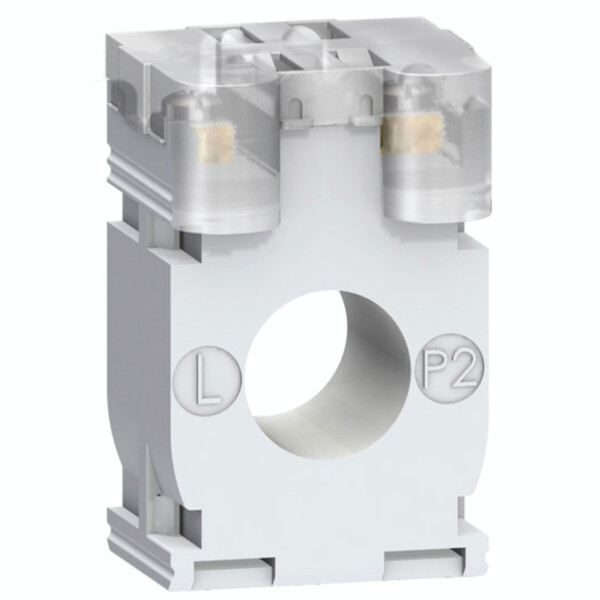 PowerLogic, Transformateur Intensité DIN 50/5A (Câble < 21mm) - Schneider Electric - METSECT5CC005