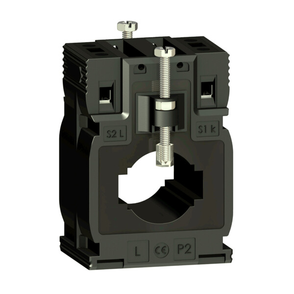 PowerLogic, Transformateur Intensité DIN 250/5A (Câble <27, Barre 10x32 15x25) - Schneider Electric - METSECT5MA025