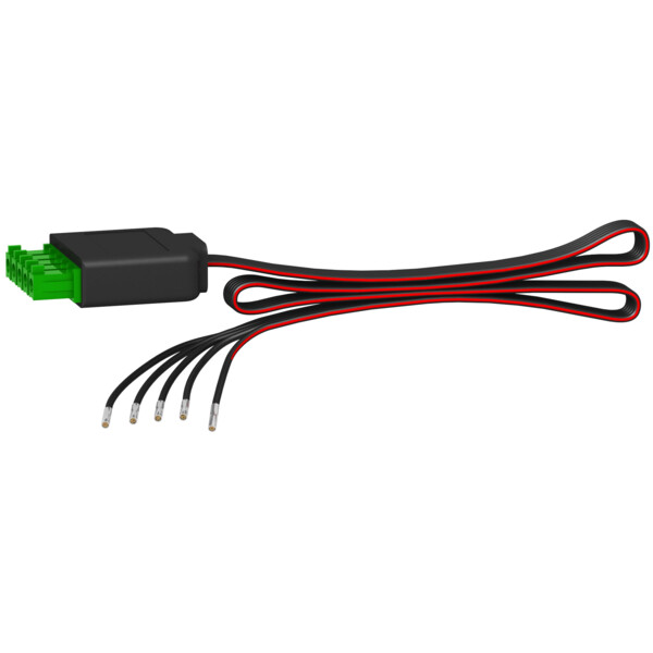 Acti9, lot de 6 câbles préfabriqués avec 1 connecteur TI24 pour SmartLink  - Schneider Electric - A9XCAU06