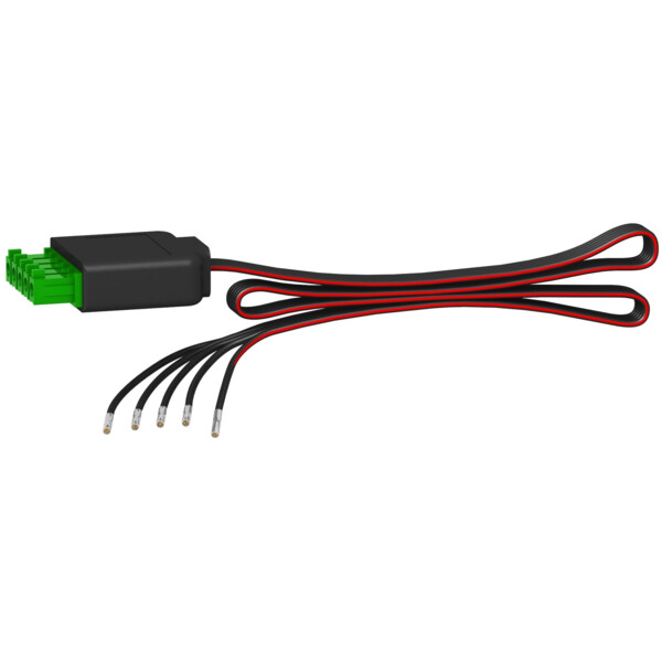 Acti9, lot de 6 câbles préfabriqués avec 1 connecteur TI24 pour SmartLink  - Schneider Electric - A9XCAU06