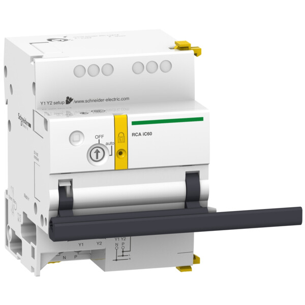 Acti9, RCA télécommande pour disj iC60 3P, 4P sans interface Ti24 230VCA 50Hz - Schneider Electric - A9C70114