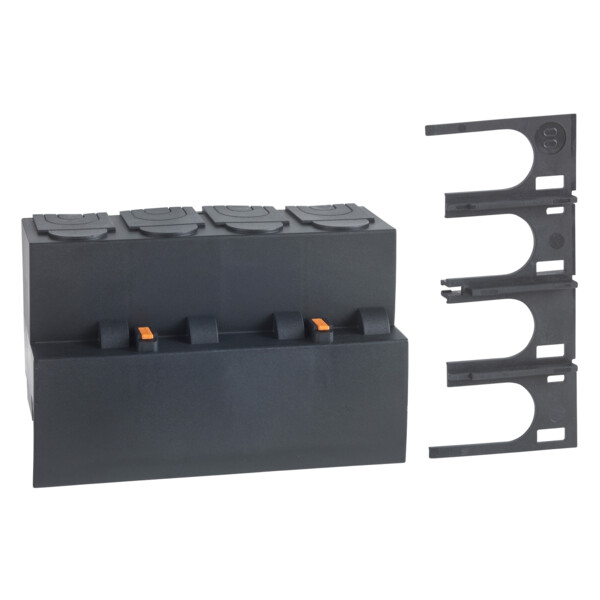 Schneider Electric Jeu Cache Bornes /Ng125 4P - Schneider Electric - 19083