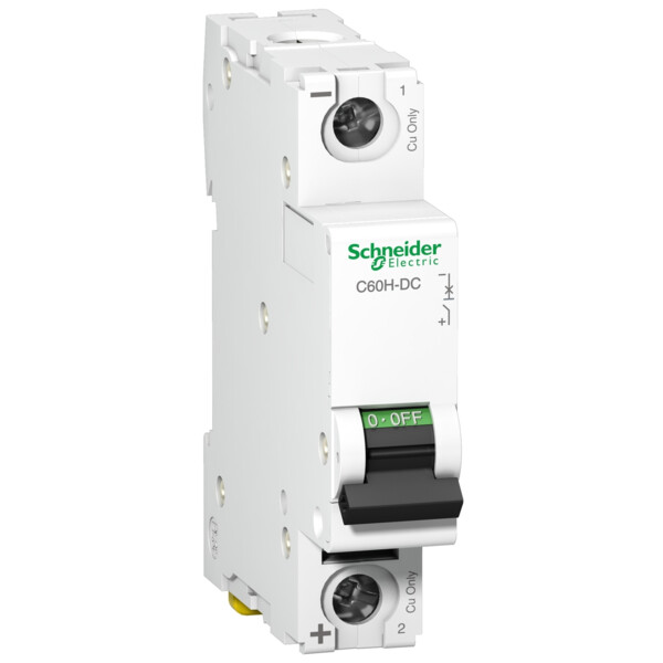 C60H-DC disjoncteur 250Vdc 3A 1P C - Schneider Electric - A9N61503