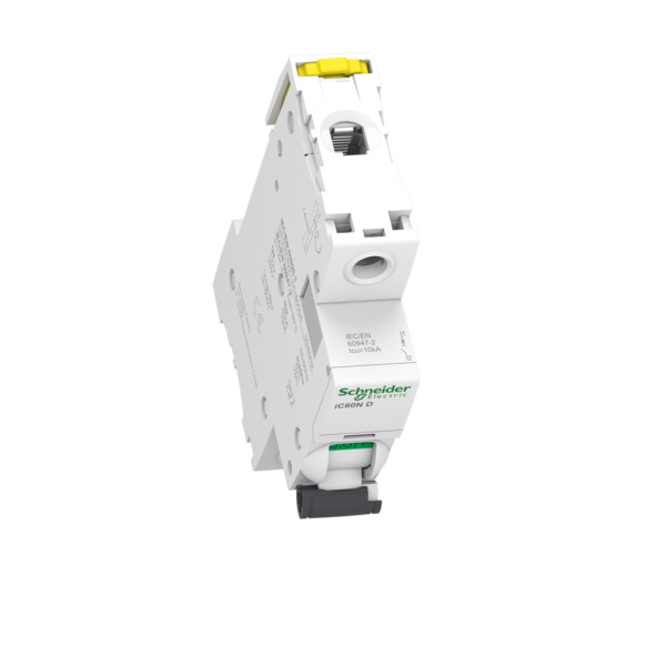 Acti9, iC60N disjoncteur 1P 6A courbe D - Schneider Electric - A9F75106