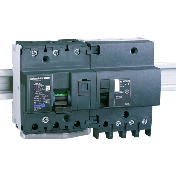 Schneider Electric Disjoncteur Modulaire Multi 9 Ng125L 3 Pôles 63 A Courbe C - Schneider Electric - 18806