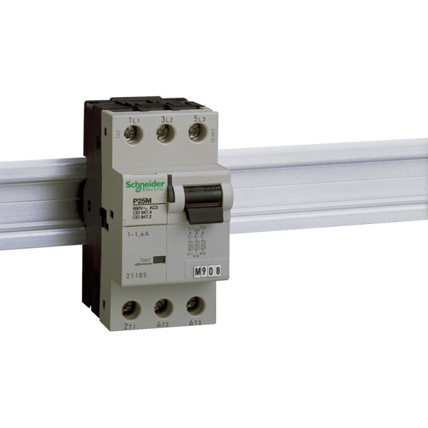 Schneider Electric Disjoncteur Moteur P25M 0,63 A 3P 3D Déclencheur Magnétothermique - Schneider Electric - 21103