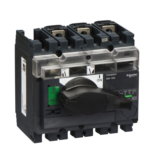 Schneider Electric Interrupteur sectionneur à Coupure Visible Interpact Inv100 3P 100 A - Schneider Electric - 31160