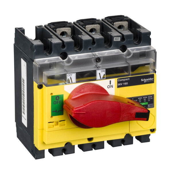 Schneider Electric Interrupteur sectionneur à Coupure Visible Interpact Inv160 3P 160 A - Schneider Electric - 31184