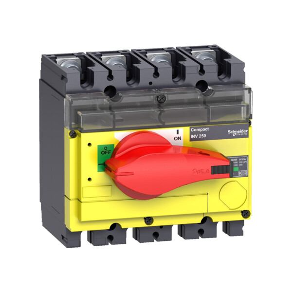Schneider Electric Interrupteur sectionneur à Coupure Visible Interpact Inv250 4P 250 A - Schneider Electric - 31187