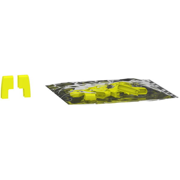 Acti9 iC60, lot de 10 flasques latérales pour peignes 1 pôle - Schneider Electric - A9XPE110