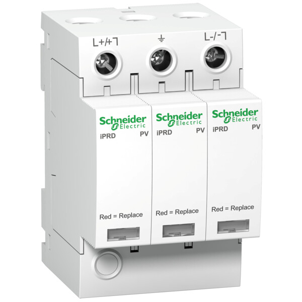 Acti9 - iPRD-DC 40r 800PV - parasurtenseur mod - 2P - 840Vcc - transfert à dist. - Schneider Electric - A9L40271