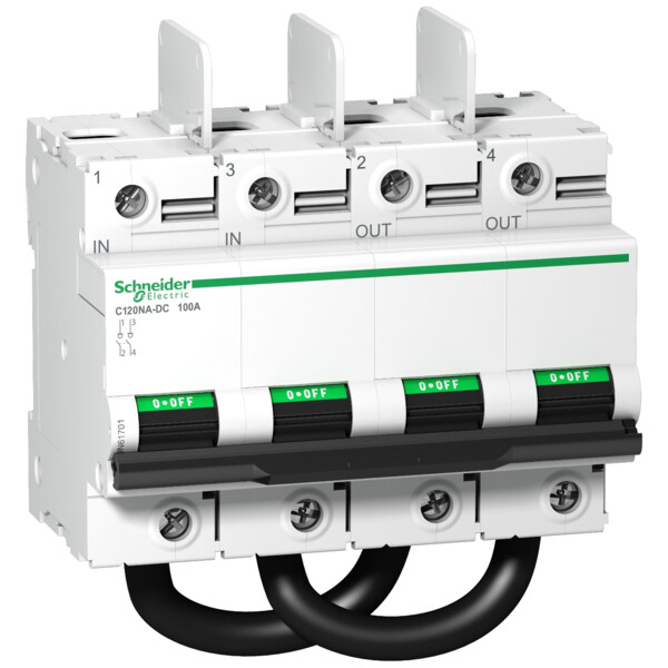 C120 na-dc 1000vdc 100a 2 p interrupteur - Schneider Electric - A9N61701