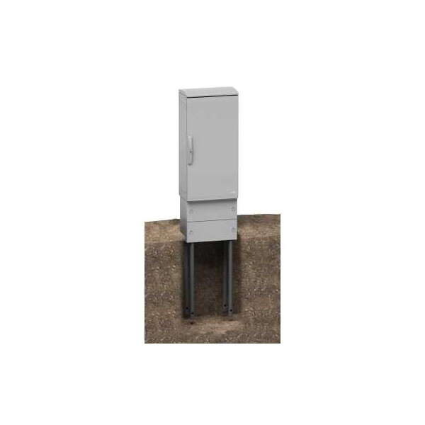 Thalassa pla - socle polyester hauteur 200 mm pour nsypla(t) l1250p620 ral 7035 - Schneider Electric - NSYZA2126G
