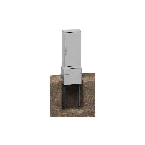Thalassa pla - socle polyester hauteur 500 mm pour nsyplaz(t) l500p320 ral 7035 - Schneider Electric - NSYZZ553G