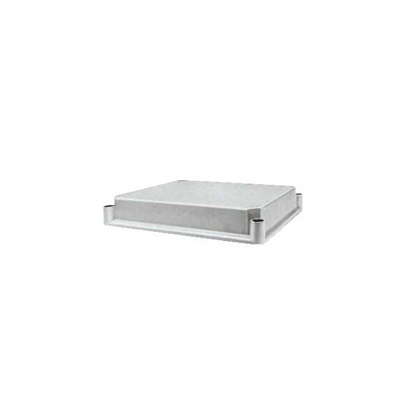 Thalassa pls - couvercle opaque polyester 27x54x4,5 ral 7035 - Schneider Electric - NSYTPLSP2754G