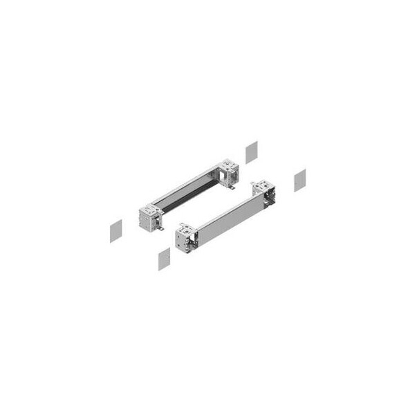 Spacial jeu 2 panneaux face avant + corner inox 316L 1200 large x 100 haute - Schneider Electric - NSYSPFX12100H