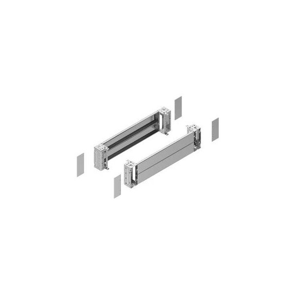Spacial jeu 2 panneaux face avant + corner inox 304L 800 large x 200 haute - Schneider Electric - NSYSPFX8200