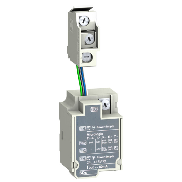 SDX MODULE DE SORTIES  ACCESSOIRE DECLENCHEUR DISJONCTEUR NSX100-630 - Schneider Electric - LV429532