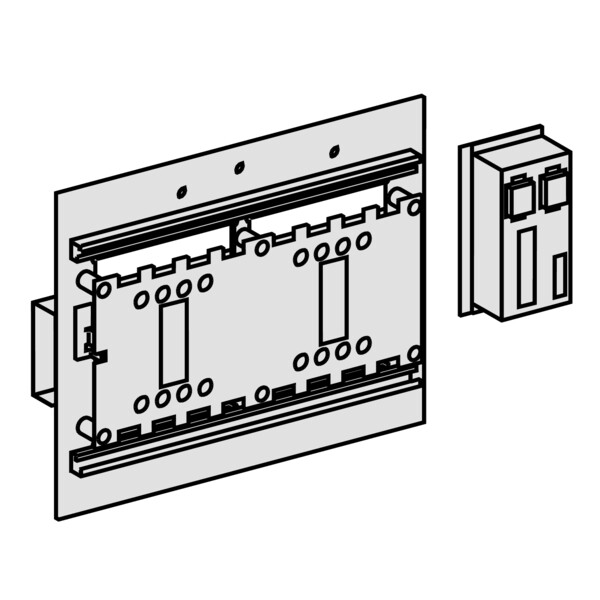 Schneider Electric Accessoire pour Inverseur de Source Kit D Adaptation pour Ns100 à 250 - Schneider Electric - 32618