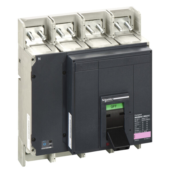 Schneider Electric Bloc de Coupure Compact Ns1250H 1250 A 4P Débrochable - Schneider Electric - 33405