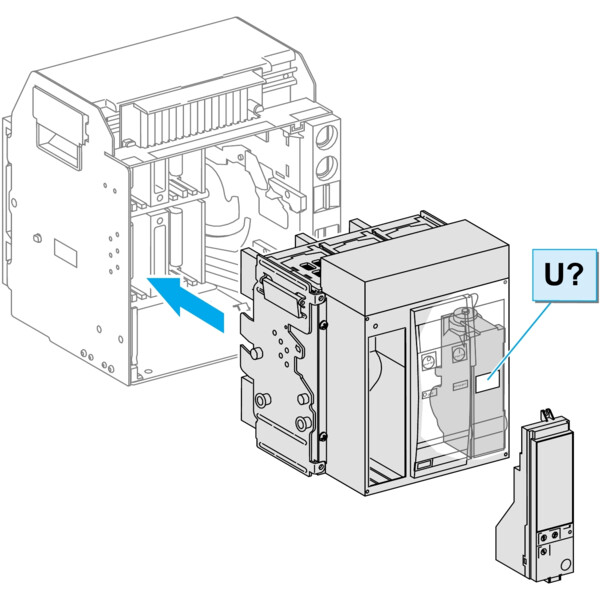 Schneider Electric Bloc de Coupure Compact Ns1600N 1600 A 4P Débrochable - Schneider Electric - 33414