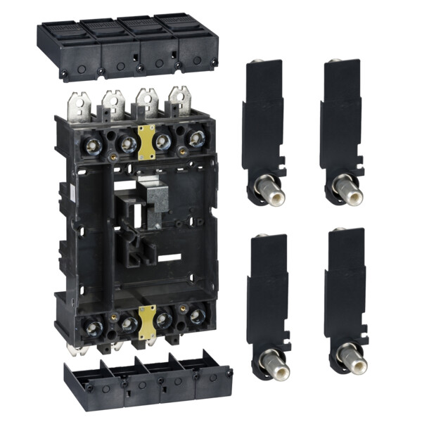 KIT COMPACT DEBROCHABLE 4P SUR SOCLE  ACCESSOIRE DISJONCTEUR NSX400 630 - Schneider Electric - LV432539